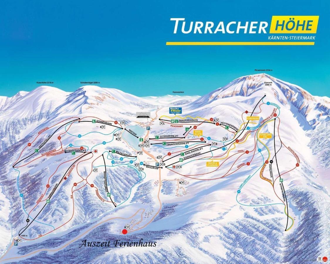 Auszeit Ferienhaus Fuer 6 Personen ,Mit Grosser Terrasse Und Panoramablick, Turracher Hoehe -A1 Haus 436 A Links- Exterior photo
